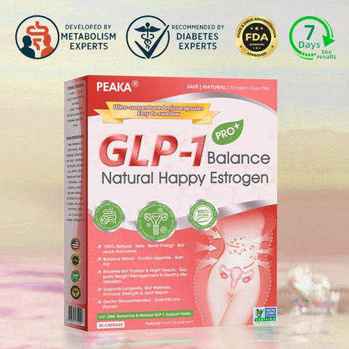 | 𝐎𝐟𝐟𝐢𝐜𝐢𝐚𝐥 USA 𝐒𝐭𝐨𝐫𝐞 | 🇺🇸 PEAKA® GLP-1 Natural Happy Estrogen Balance · Mini Concentrated Capsules · Easy-to-Swallow (Once a day, 7-day results 💪For menopause relief, obesity, heart, diabetes, gut & joints)