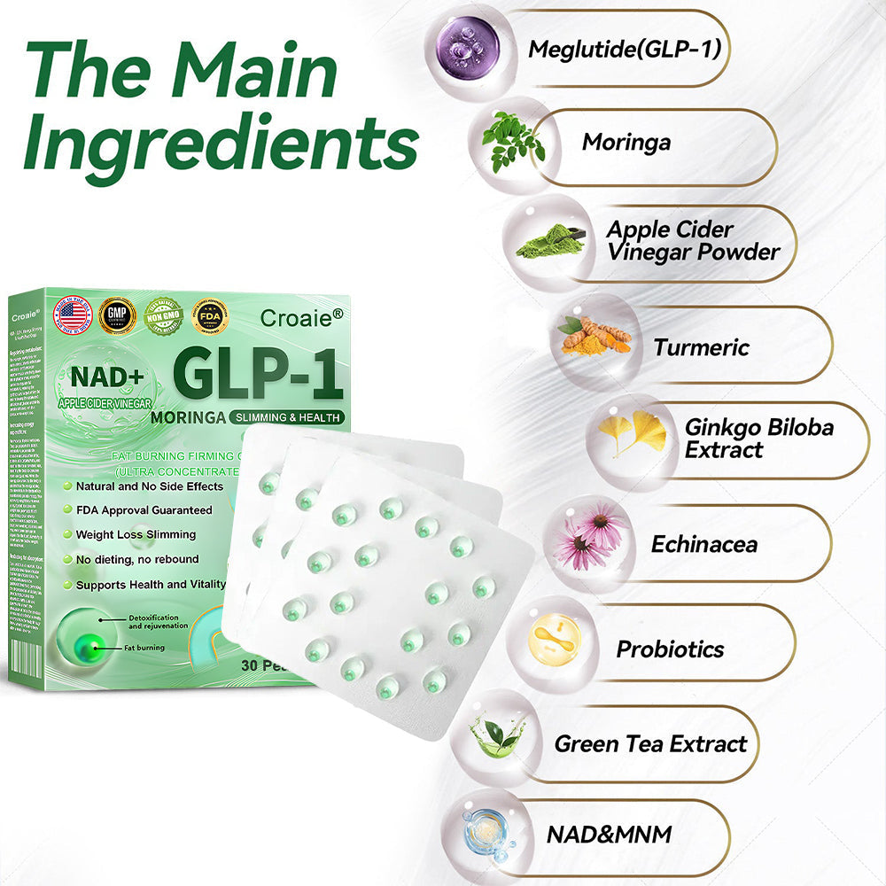 Croaieยฎ GLP-1 Weight Loss Liquid Gel๐
- NAD+ & Moringa & ACV & Keto BHB โ Obesity, Cardiovascular Disease, Diabetes, Sleep Apnea, Joint Problems and More
