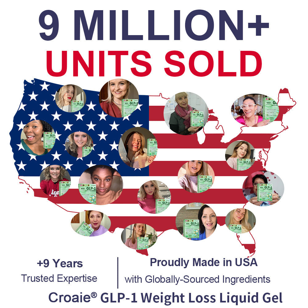 Croaieยฎ GLP-1 Weight Loss Liquid Gel๐
- NAD+ & Moringa & ACV & Keto BHB โ Obesity, Cardiovascular Disease, Diabetes, Sleep Apnea, Joint Problems and More