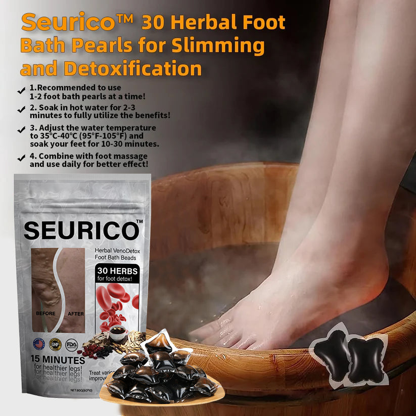 Seurico™ Herbal VenoDetox Foot Bath Beads🌲(𝐋𝐀𝐍𝐀 𝐂𝐞𝐫𝐭𝐢𝐟𝐢𝐜𝐚𝐭𝐢𝐨𝐧,𝗟𝘆𝗺𝗽𝗵𝗮𝘁𝗶𝗰 𝗔𝘀𝘀𝗼𝗰𝗶𝗮𝘁𝗶𝗼𝗻 𝗼𝗳 𝗔𝗺𝗲𝗿𝗶𝗰𝗮)
