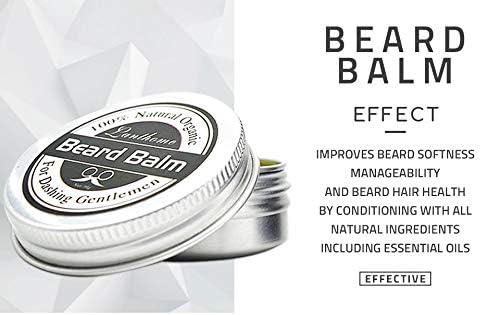 Natural Organic Beard Balm, The Best Beard Conditioner and Softer to Shape and Style of your Beard, For Dashing Gentlemen