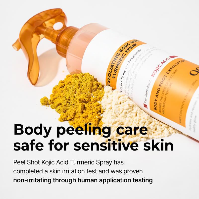 🌸 New! Peeling Shot Keratin Care Kojic Acid Turmeric Spray