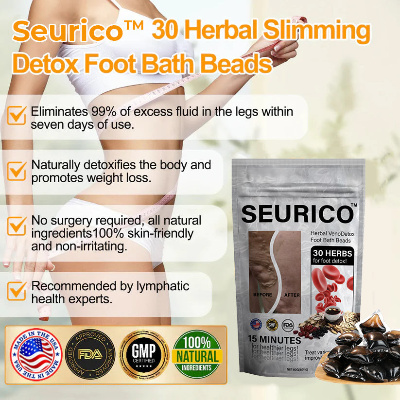 Seurico™ Herbal VenoDetox Foot Bath Beads🌲(𝐋𝐀𝐍𝐀 𝐂𝐞𝐫𝐭𝐢𝐟𝐢𝐜𝐚𝐭𝐢𝐨𝐧,𝗟𝘆𝗺𝗽𝗵𝗮𝘁𝗶𝗰 𝗔𝘀𝘀𝗼𝗰𝗶𝗮𝘁𝗶𝗼𝗻 𝗼𝗳 𝗔𝗺𝗲𝗿𝗶𝗰𝗮)
