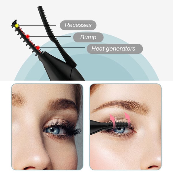 Electric Eyelash Curler for Instant Glam