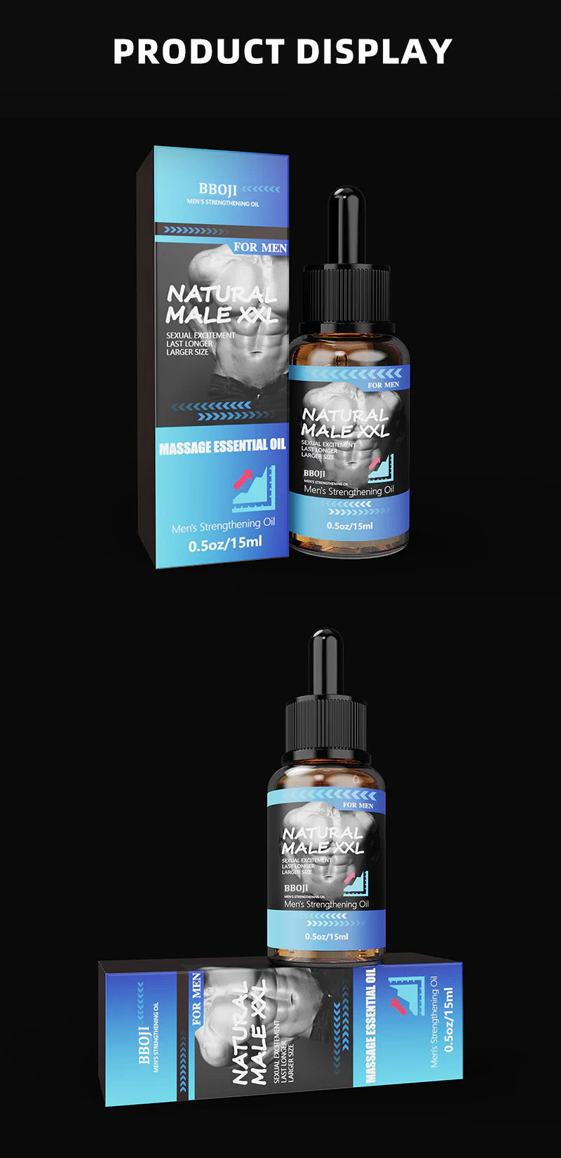 ššćDisereet Deliveryć BBOJI⢠Testosterone Boosting Essential Oil