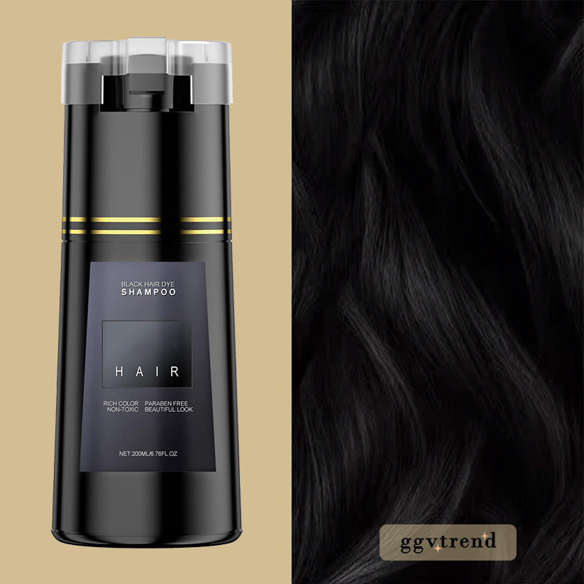 Natural Black Hair Color Shampoo