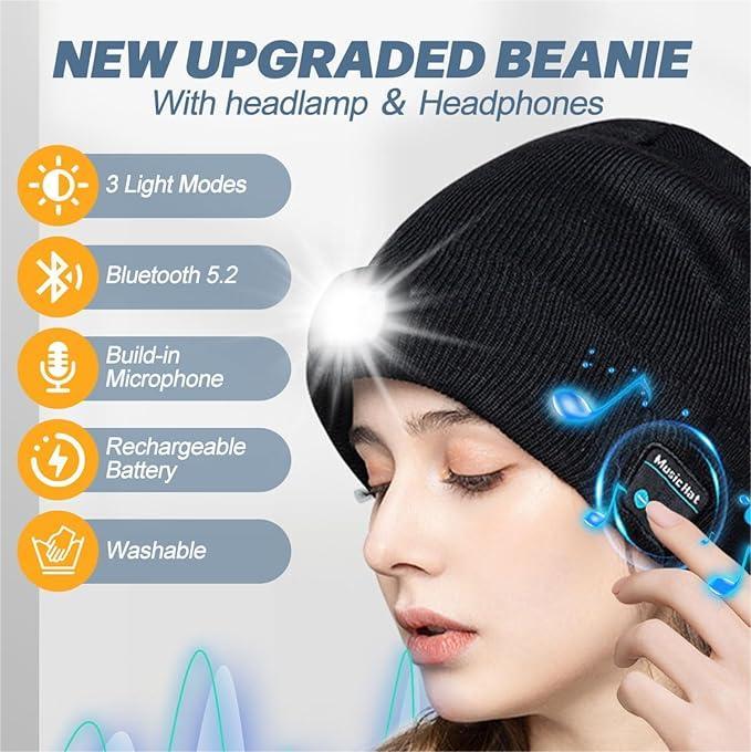 Black Friday Deals🎁Flash Sale - Don’t Miss Out -🎄LED Bluetooth Beanie