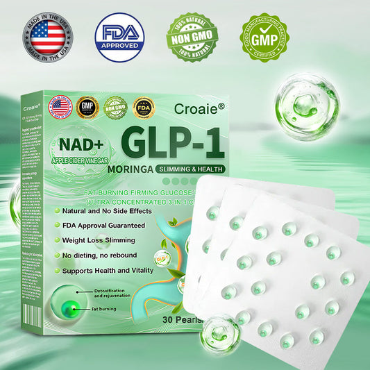 Croaie® GLP-1 Weight Loss Liquid Gel🏅 - NAD+ & Moringa & ACV & Keto BHB — Obesity, Cardiovascular Disease, Diabetes, Sleep Apnea, Joint Problems and More