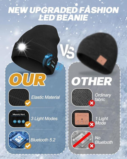 Black Friday Deals🎁Flash Sale - Don’t Miss Out -🎄LED Bluetooth Beanie