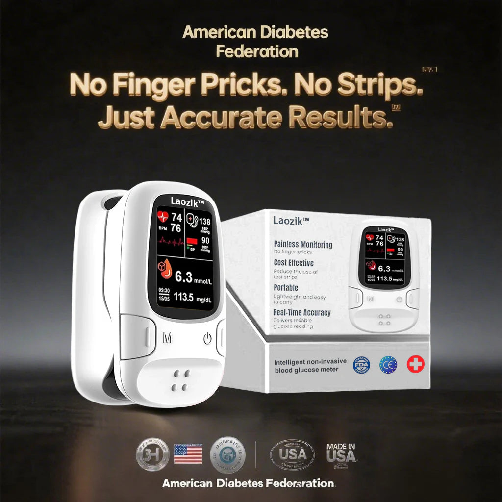 🔥Laozik™ Develops Newly Launched Non-Invasive Smart Glucose Meter ✅made in the USA✅🔥Limited stock available!🔥