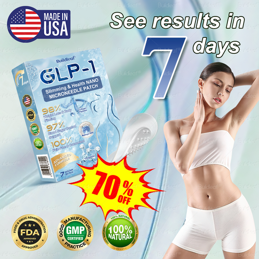 💜BuildLeaf® GLP-1 Nano-Microneedle Patch with Collagen & 𝑀𝑎𝑡𝑟𝑖𝑥𝑦𝑙 3000 丨𝑇𝑎𝑟𝑔𝑒𝑡𝑠 𝑂𝑏𝑒𝑠𝑖𝑡𝑦, 𝐿𝑜𝑜𝑠𝑒 𝑆𝑘𝑖𝑛, 𝐻𝑖𝑔ℎ 𝐵𝑙𝑜𝑜𝑑 𝑃𝑟𝑒𝑠𝑠𝑢𝑟𝑒, 𝐷𝑖𝑎𝑏𝑒𝑡𝑒𝑠, 𝐹𝑎𝑡𝑡𝑦 𝐿𝑖𝑣𝑒𝑟, 𝐽𝑜𝑖𝑛𝑡 𝑃𝑎𝑖𝑛, 𝐵𝑟𝑎𝑖𝑛 𝐹𝑜𝑔, 𝐿𝑜𝑤 𝐸𝑛𝑒𝑟𝑔𝑦, 𝐵𝑜𝑑𝑦 𝐴𝑐ℎ𝑒𝑠, 𝑎𝑛𝑑 𝑀𝑜𝑟𝑒