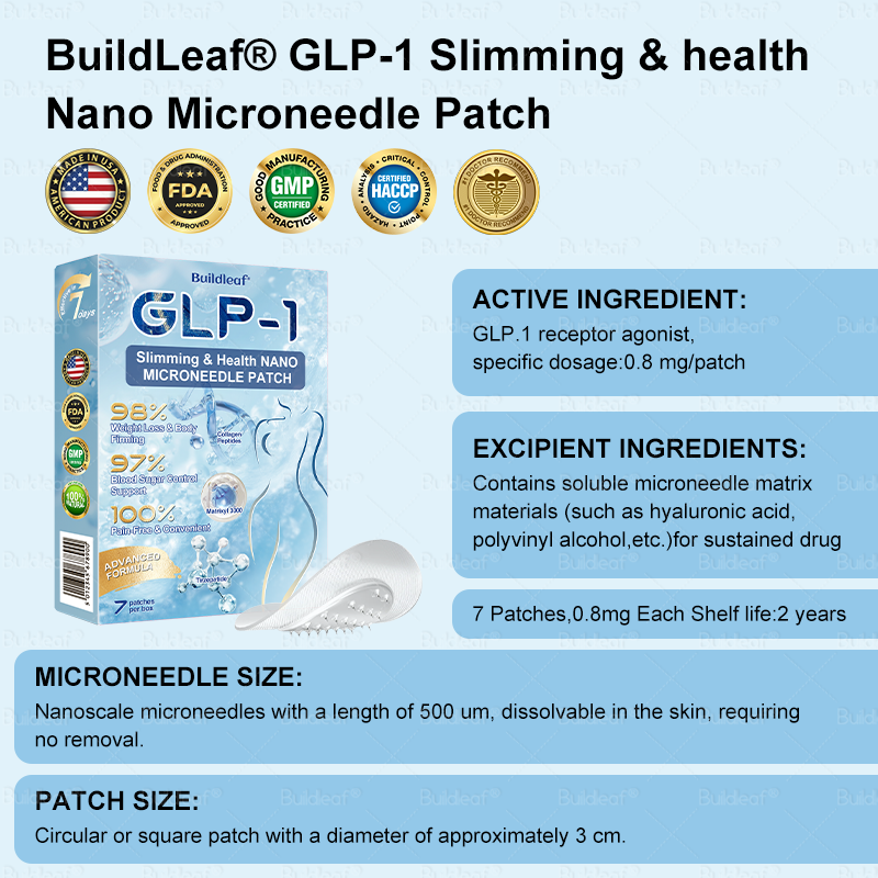 💜BuildLeaf® GLP-1 Nano-Microneedle Patch with Collagen & 𝑀𝑎𝑡𝑟𝑖𝑥𝑦𝑙 3000 丨𝑇𝑎𝑟𝑔𝑒𝑡𝑠 𝑂𝑏𝑒𝑠𝑖𝑡𝑦, 𝐿𝑜𝑜𝑠𝑒 𝑆𝑘𝑖𝑛, 𝐻𝑖𝑔ℎ 𝐵𝑙𝑜𝑜𝑑 𝑃𝑟𝑒𝑠𝑠𝑢𝑟𝑒, 𝐷𝑖𝑎𝑏𝑒𝑡𝑒𝑠, 𝐹𝑎𝑡𝑡𝑦 𝐿𝑖𝑣𝑒𝑟, 𝐽𝑜𝑖𝑛𝑡 𝑃𝑎𝑖𝑛, 𝐵𝑟𝑎𝑖𝑛 𝐹𝑜𝑔, 𝐿𝑜𝑤 𝐸𝑛𝑒𝑟𝑔𝑦, 𝐵𝑜𝑑𝑦 𝐴𝑐ℎ𝑒𝑠, 𝑎𝑛𝑑 𝑀𝑜𝑟𝑒