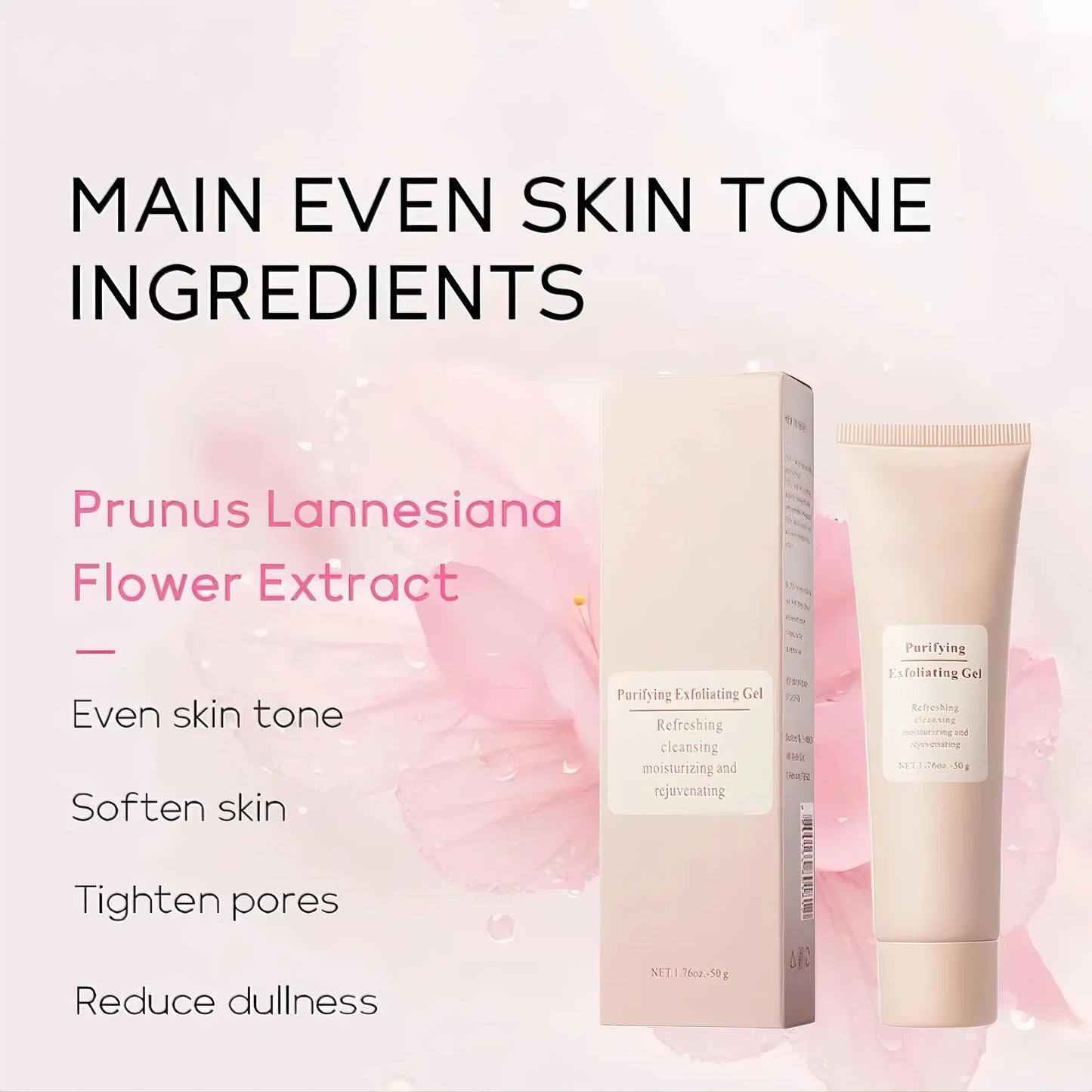 Purifying Enzymes Exfoliating Gel