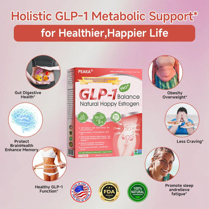 | 𝐎𝐟𝐟𝐢𝐜𝐢𝐚𝐥 USA 𝐒𝐭𝐨𝐫𝐞 | 🇺🇸 PEAKA® GLP-1 Natural Happy Estrogen Balance · Mini Concentrated Capsules · Easy-to-Swallow (Once a day, 7-day results 💪For menopause relief, obesity, heart, diabetes, gut & joints)