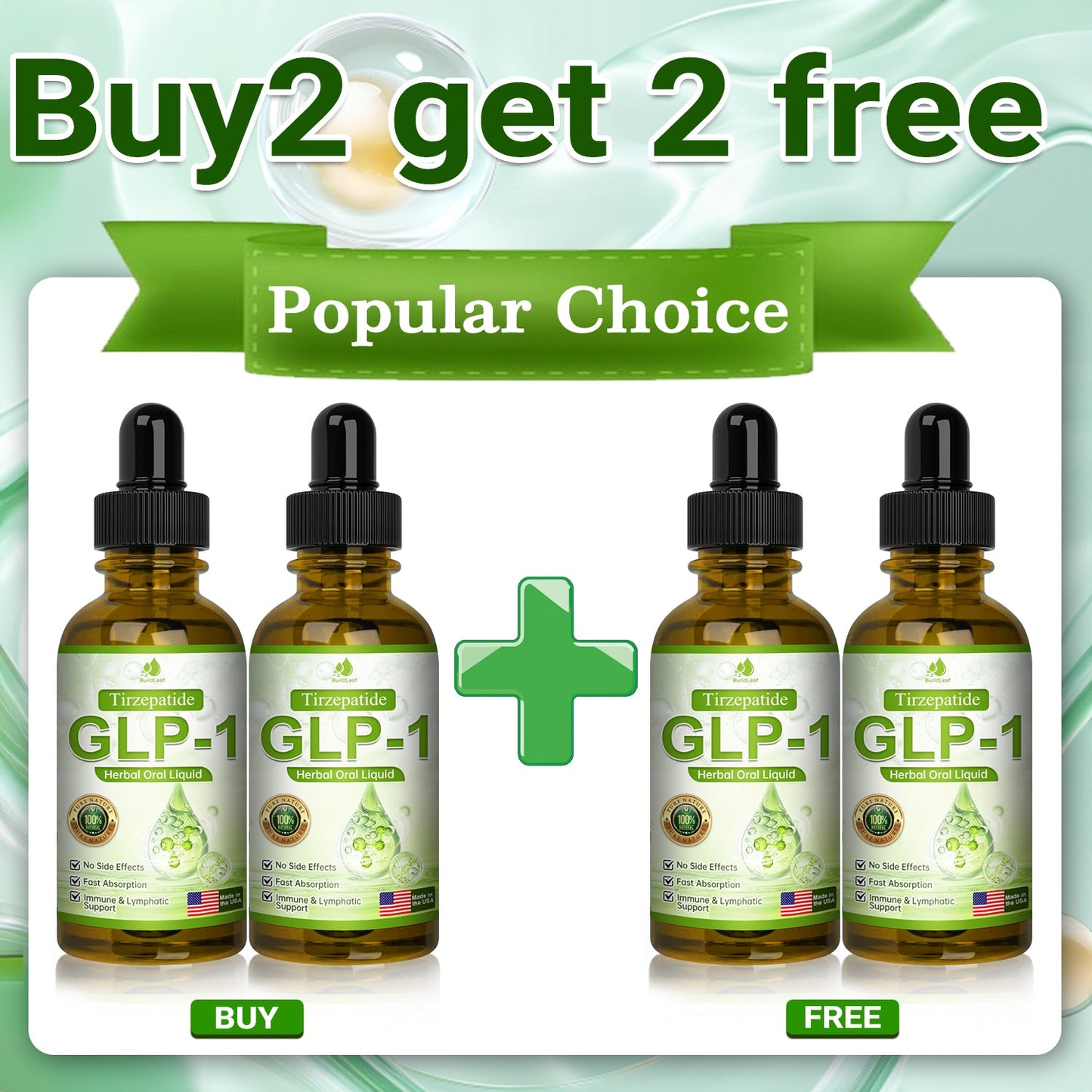 𝐁𝐮𝐢𝐥𝐝𝐋𝐞𝐚𝐟® 💎𝐓𝐢𝐫𝐳𝐞𝐩𝐚𝐭𝐢𝐝𝐞 𝐆𝐋𝐏-𝟏 𝐇𝐞𝐫𝐛𝐚𝐥 𝐎𝐫𝐚𝐥 𝐋𝐢𝐪𝐮𝐢𝐝 |  𝐎𝐛𝐞𝐬𝐢𝐭𝐲, 𝐋𝐲𝐦𝐩𝐡𝐞𝐝𝐞𝐦𝐚, 𝐃𝐢𝐚𝐛𝐞𝐭𝐞𝐬, 𝐂𝐚𝐫𝐝𝐢𝐨𝐯𝐚𝐬𝐜𝐮𝐥𝐚𝐫 𝐝𝐢𝐬𝐞𝐚𝐬𝐞, 𝐇𝐢𝐠𝐡 𝐛𝐥𝐨𝐨𝐝 𝐩𝐫𝐞𝐬𝐬𝐮𝐫𝐞, 𝐅𝐚𝐭𝐭𝐲 𝐥𝐢𝐯𝐞𝐫, 𝐚𝐧𝐝 𝐆𝐮𝐭 𝐡𝐞𝐚𝐥𝐭𝐡 𝐢𝐬𝐬𝐮𝐞𝐬