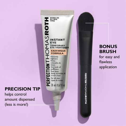 Final 3 Hours: 70%OFF🔥 Instant Eye Tightener Easy-No-Filter Primer (with Brush FREE !)