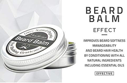 Natural Organic Beard Balm, The Best Beard Conditioner and Softer to Shape and Style of your Beard, For Dashing Gentlemen