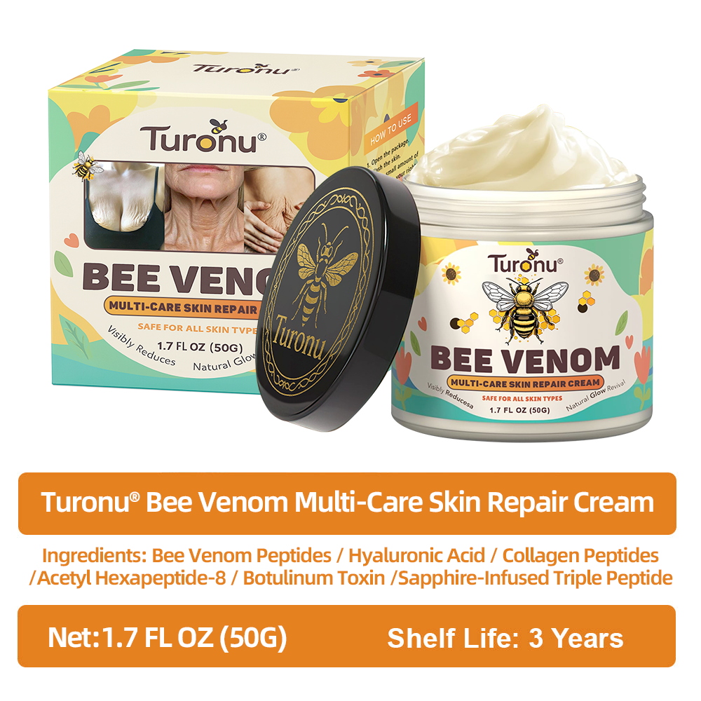✨𝐓𝐮𝐫𝐨𝐧𝐮® 𝐁𝐞𝐞 𝐕𝐞𝐧𝐨𝐦 𝐌𝐮𝐥𝐭𝐢-𝐂𝐚𝐫𝐞 𝐒𝐤𝐢𝐧 𝐑𝐞𝐩𝐚𝐢𝐫 𝐂𝐫𝐞𝐚𝐦 [See visible firming in just 7 days! ✔ Backed by our 180-day money-back guarantee🔥]