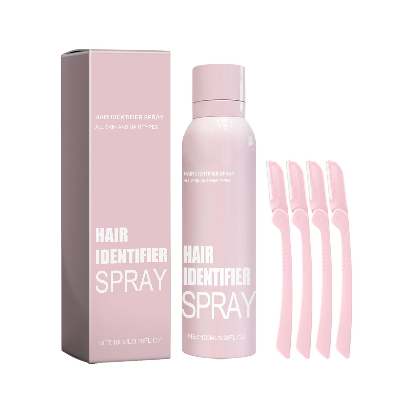 Hair Identifier Spray for Face Dermaplaning