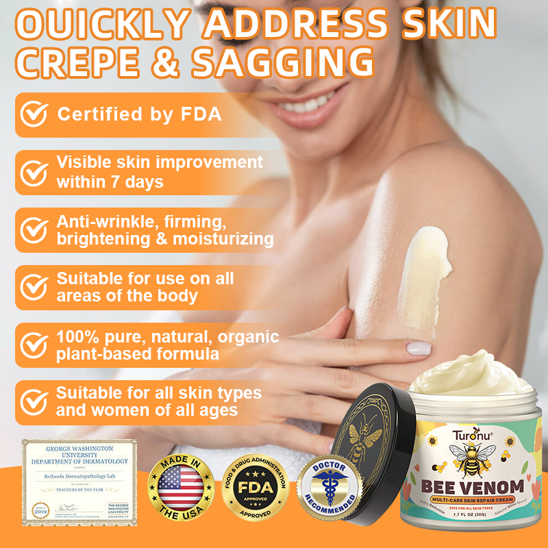 ✨𝐓𝐮𝐫𝐨𝐧𝐮® 𝐁𝐞𝐞 𝐕𝐞𝐧𝐨𝐦 𝐌𝐮𝐥𝐭𝐢-𝐂𝐚𝐫𝐞 𝐒𝐤𝐢𝐧 𝐑𝐞𝐩𝐚𝐢𝐫 𝐂𝐫𝐞𝐚𝐦 [See visible firming in just 7 days! ✔ Backed by our 180-day money-back guarantee🔥]