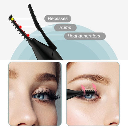 Electric Eyelash Curler for Instant Glam
