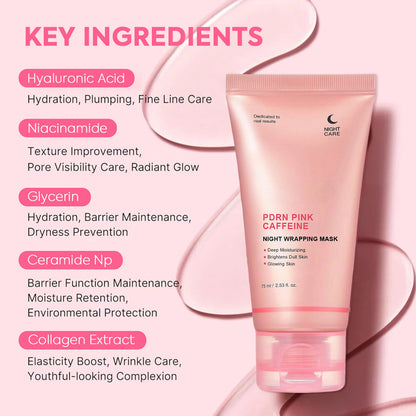 Salmon DNA Caffeine + Collagen Night Mask