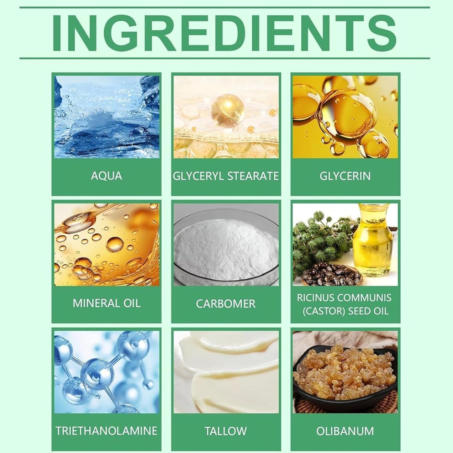 Organic Whipped Tallow Balm with Castor Oil & Frankincense for Natural Skincare & Moisturizing