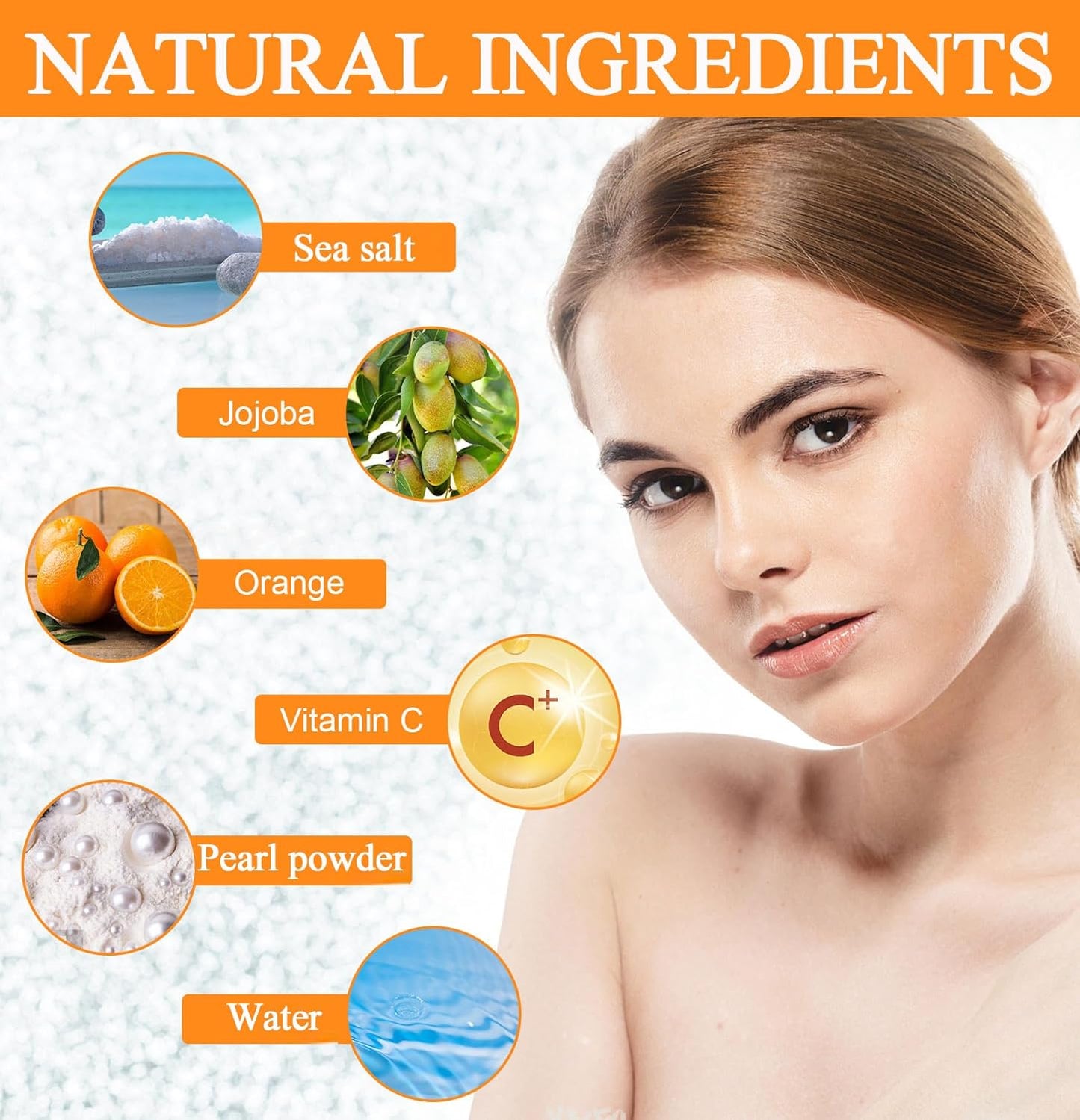 Natural Orange Exfoliating Whitening Gel