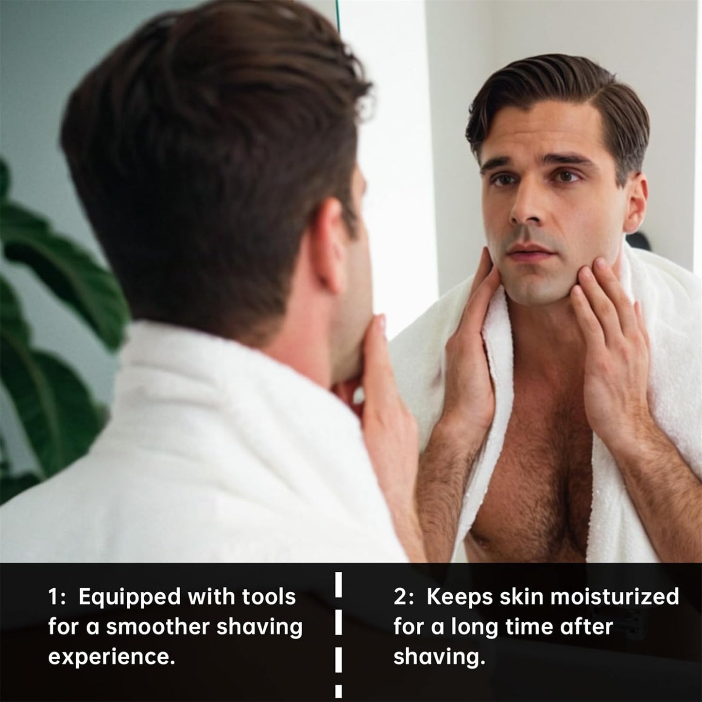 60g Shaving Soap Handmade Soap Mint Shaving Soap Deep Clean Beard Soap Keep Skion For Rich Shaving Foam