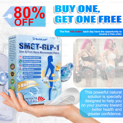 🏥FDA Official Store | 𝐵uil𝗱𝐿ea𝐟® 𝑮𝐋𝑃-1 Slim & Firm 𝑁ano 𝑀icroneedle 𝑃atch with Collagen, Turmeric & Matrixyl 3000丨Obesity, Cardiovascular Disease, Diabetes, Sleep Apnea, Joint Problems and More