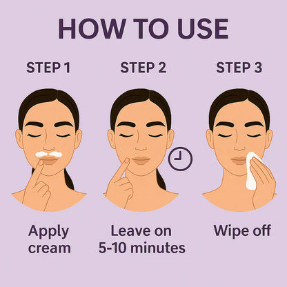 Facial Hair Removal Cream
