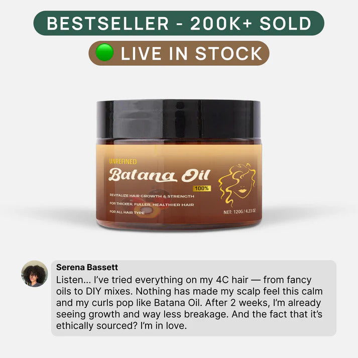 Batana Natural Hair Growth Oil  v2.0