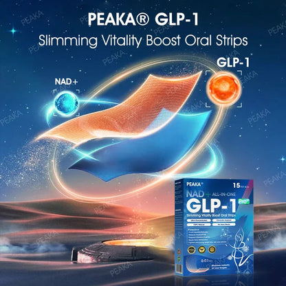 【Final Day – 80% OFF】 PEAKA® GLP‑1 Seven-in-One Slimming Vitality Boost Oral Strips 👩‍⚕️ FDA-Registered | 1 Strip Daily | Visible Results in 7 Days ✅ Supports Weight Loss, Heart Health, Blood Sugar, Sleep & Joint Mobility