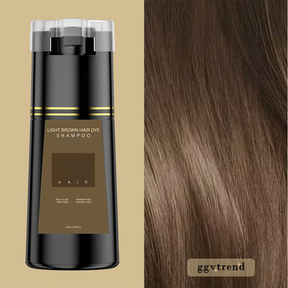 Natural Black Hair Color Shampoo