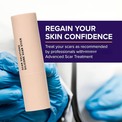 SCAR SOLUTIONS - Silicone Scar Stick - For Face and Body