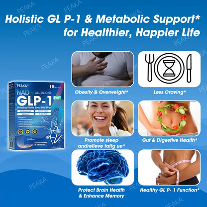 【Final Day – 80% OFF】 PEAKA® GLP‑1 Seven-in-One Slimming Vitality Boost Oral Strips 👩‍⚕️ FDA-Registered | 1 Strip Daily | Visible Results in 7 Days ✅ Supports Weight Loss, Heart Health, Blood Sugar, Sleep & Joint Mobility