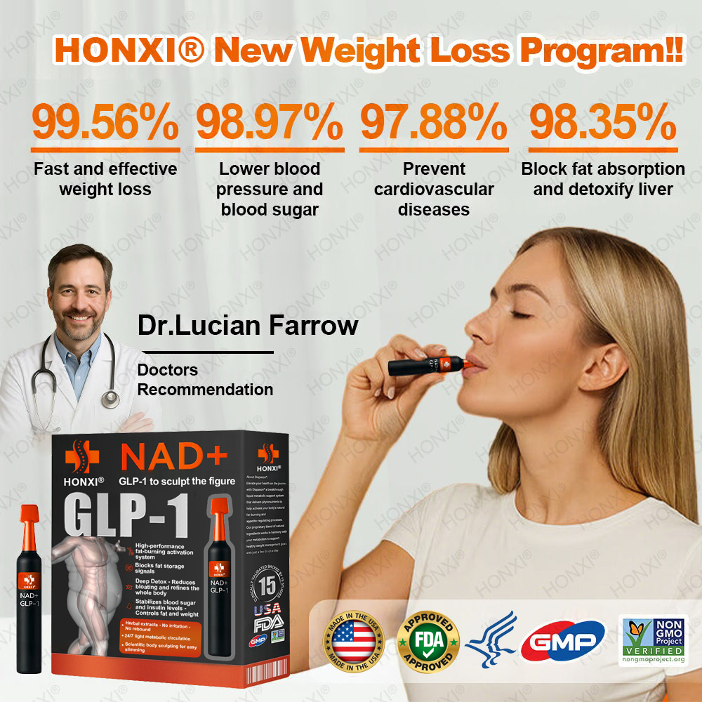 HONXI® 𝑁𝐴𝐷+ 𝐺𝐿𝑃-1 𝗙𝗶𝗴𝘂𝗿𝗲-𝗦𝗰𝘂𝗹𝗽𝘁𝗶𝗻𝗴 𝗗𝗿𝗼𝗽𝘀 - 𝑆𝑢𝑖𝑡𝑎𝑏𝑙𝑒 𝑓𝑜𝑟 𝑜𝑏𝑒𝑠𝑖𝑡𝑦, 𝑑𝑖𝑎𝑏𝑒𝑡𝑒𝑠, 𝑐𝑎𝑟𝑑𝑖𝑜𝑣𝑎𝑠𝑐𝑢𝑙𝑎𝑟 𝑑𝑖𝑠𝑒𝑎𝑠𝑒𝑠