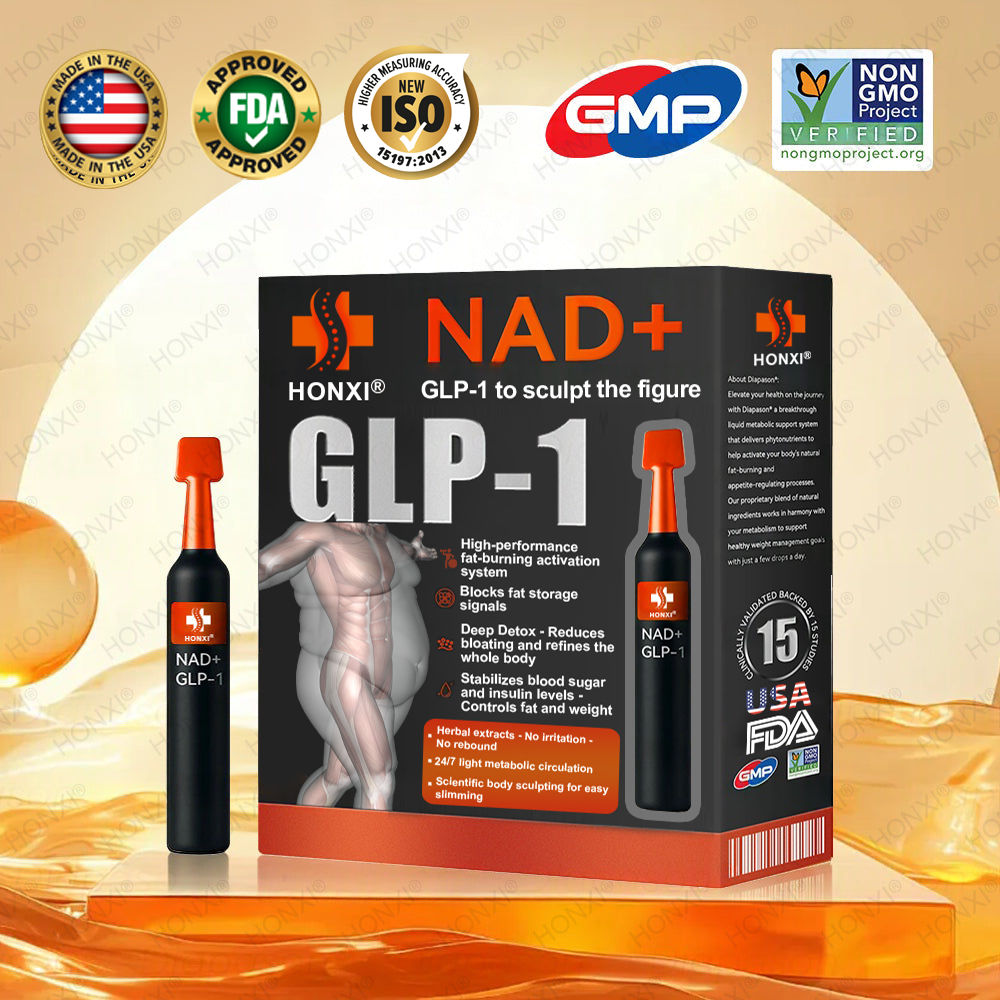 HONXI® 𝑁𝐴𝐷+ 𝐺𝐿𝑃-1 𝗙𝗶𝗴𝘂𝗿𝗲-𝗦𝗰𝘂𝗹𝗽𝘁𝗶𝗻𝗴 𝗗𝗿𝗼𝗽𝘀 - 𝑆𝑢𝑖𝑡𝑎𝑏𝑙𝑒 𝑓𝑜𝑟 𝑜𝑏𝑒𝑠𝑖𝑡𝑦, 𝑑𝑖𝑎𝑏𝑒𝑡𝑒𝑠, 𝑐𝑎𝑟𝑑𝑖𝑜𝑣𝑎𝑠𝑐𝑢𝑙𝑎𝑟 𝑑𝑖𝑠𝑒𝑎𝑠𝑒𝑠